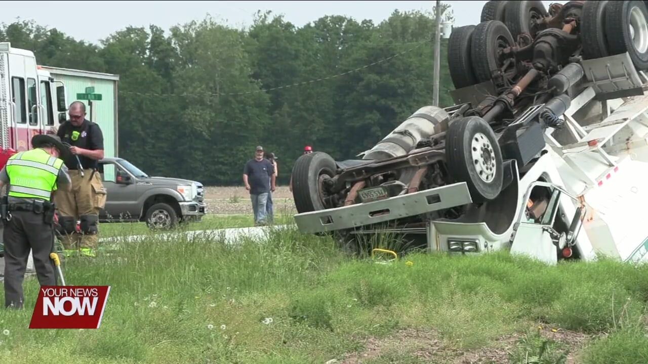 Rollover crash on Redd Road sends driver to the hospital with life-threatening injuries